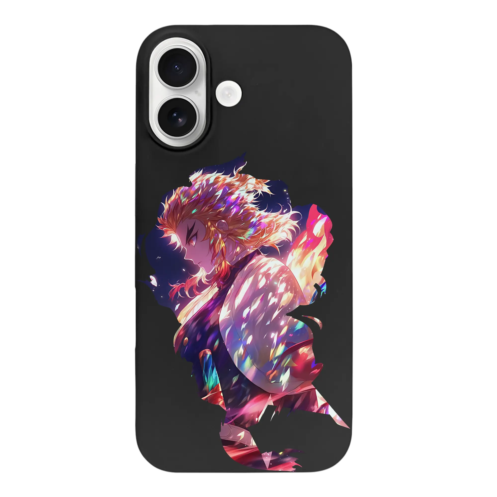 鬼滅の刃 グッズ,煉獄 杏寿郎 - iPhone 17 シリーズ シリコンケース 薄型 耐衝撃 指紋防止 ソフトタッチカバー 精密フィット 傷防止 保護ケース iPhone 17/17 Air/17 Pro/17 Pro Max 対応